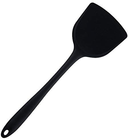 BYFRI Silicone Spatula Cooking Wok Shovel Rice Spoon Non Stick Cooking Tools Turner Kitchen Utensils for Fry Pans