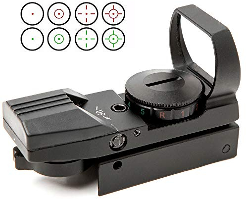 ACEXIER Zielfernrohr 11mm Schiene Holographisches Leuchtpunktvisier 4 Absehen taktisches Zielfernrohr Kollimator Optisches Visier Jagd Airsoft Optics