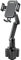 TOPGO Pro Ver Car Phone Holder [Adjustable Height and No Shaking] Car Phone Holder Compatible with iPhone 16 Pro Max and Other Smartphones, Black