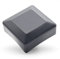 Enkotrade Lot de 4 capuchons de clôture, couleur anthracite, pour dimensions extérieures de 15 x 15 mm, en plastique de qualité supérieure, en pyramide, carrés, pour poteau, tube