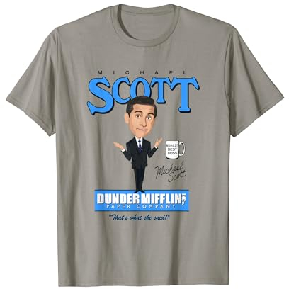 The Office Caricature de Michael Scott T-Shirt