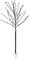 Gardenwize - Solar-Powered Cherry Flower Tree with Stake Lights - 120cm - Eco-Friendly, Low Maintenance - LED Lights Garden Trellis