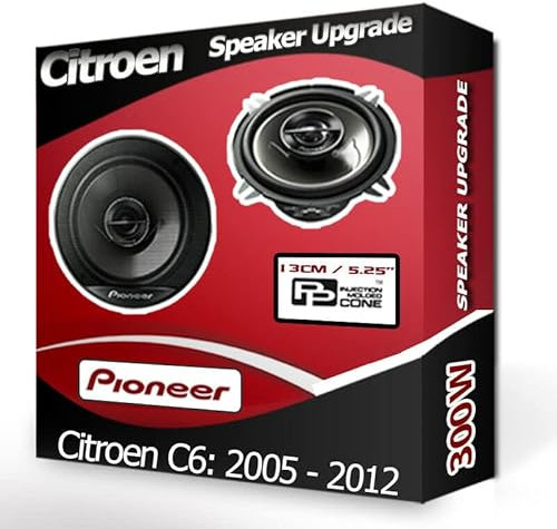 C6 Speaker upgrade Rear Door Pioneer car speakers 6.5 17cm 300W