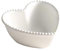 UPKOCH Dessert Bowls Snack Bowls Ceramic Heart Shaped Bowls Sauce Dip Bowl Dessert Cup Dish Serving Plate Breakfast Oatmeal Container Tableware for Appetizer Sauce Dessert Dessert Bowls Snack Bowls