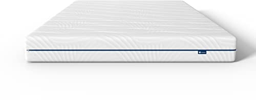 Avenco Matratze 140x200，7-Zonen Gel Memory Foam Kaltschaummatratze，2 in 1 Härtegrad H2 & H3 Schaumstoff Rollmatratze mit Abnehmbaren und Waschbaren Bezug，Öko-Tex Zertifiziert，24cm