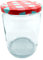 AC - Tarro Multiusos, Fabricado en Vidrio, Almacenamiento y conservación de Alimentos, Frutos Secos, Especias, 450 ml, Ø 8 x 11 cm