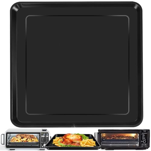Luftfritteusen-Grillpfanne für Ninja Foodi SP100EU Digitaler Luftfritteusen-Aufsatzofen, 33x33 cm, Luftfritteusen-Grillplatte, Crisper-Teller-Gestell, Zubehör, Ersatzteil-Tablett für Ninja Foodi Flip