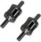 JNNJ 2 Pièces Clapet Anti-Retour à Carburant, Aluminium Carburant Non Retour Clapet Anti-Retour, Clapet Anti-Retour Pour Essence Diesel Carburateur Systèmes De Carburant à Basse Pression(6mm)