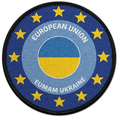 Copytec Patch EU Europa Europe EUMAM Ukraine European Union Military Assistance #42153