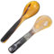 Garneck 2st Horn Löffel Deckel Pho-löffel Eierlöffel Aus Horn Kleine Marmeladenlöffel Goldene Portion Trinken Küchenlöffel Bausatz Zuckerlöffel Dessert Dekorieren Bleistift Löffel Hörner
