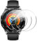 FDHYFGDY 3 pezzi pellicole protettive per OnePlus Watch 3/Huawei Watch GT 5/5 Pro 46mm Vetro temperato, pellicola protettiva durezza 9H, [no bolle] [antigraffio]