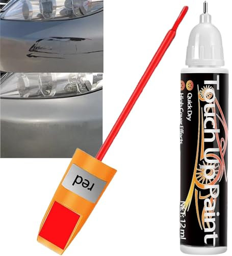 HIVETZ Red Touch Up Paint for Cars, Car Scratch Repair Pen, Fast Drying Car Paint Pen