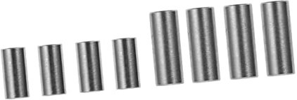 MUSISALY 8stücke Gewindehülsenstangen Aus Edelstahl Mit Runden Kupplungsmuttern Innen Vollgewinde Für Verbindungsteile Korrosionsbeständig Und Langlebig Für Innen Und Außenbereich