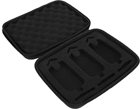 Yctze Padded Cases Bite Alarms Fishing Alarm Tool Box Portable Fishing Bite Alert Storage Case for Fishing Enthusiast Portable Fishing Alarm Tool Box