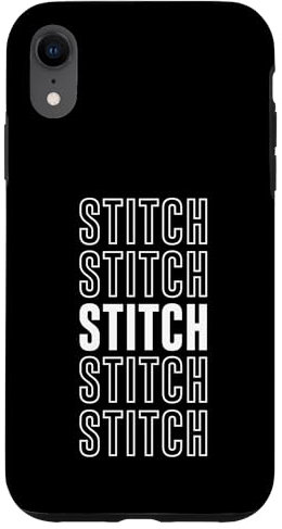 iPhone XR Stitch Case