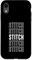 iPhone XR Stitch Case