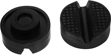 GALPADA 2Stücke Hochleistungs Gummi Pads Für Wagenheber Universelle Jack Pad Adapter Zur Sicheren Unterstützung Von Pkw Und SUV Beim Reifenwechsel Gummiauflage Für Rangierwagenheber