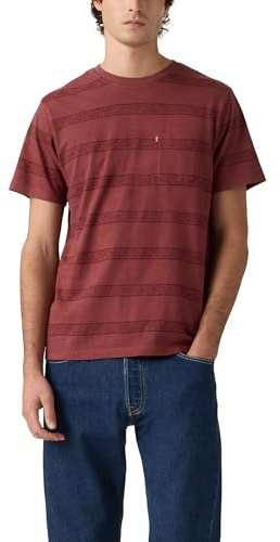 Levi's Herren T-Shirt Classic Pocket mit Brusttasche, Standard Fit