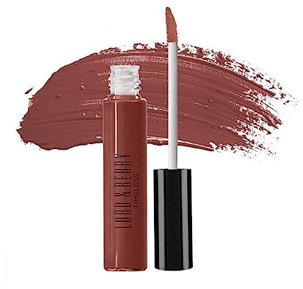 Lord & Berry Timeless Kissproof Lipstick – First Lady | Ultra-Matte Liquid Lipstick | Long-Lasting, Transfer-Proof & Smudge-Proof | High-Pigment Lightweight Lip Colour with Precision Applicator (7ml)