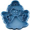 Cuticuter Weihnachten Angel Mono Ausstechform, Blau, 8 x 7 x 1.5 cm