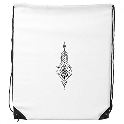 DIYthinker Universum Alien Symbol Totem-Muster-Rucksack Einkaufs Gift Sporttaschen