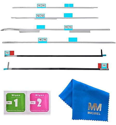 MMOBIEL Klebe Sticker Strip Set für LCD Display kompatibel mit iMac 27 A1419 iMac13,2 2012, iMac14,2 2013, iMac15,1 Retina 5K 2014 mid 2015, iMac17,1 Retina 5K 2015