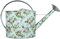 Rivanto® Outdoor Gießkanne mit Rosendruck, 51,4 x 16,2 x 31,5 cm, verzinkter Stahl, mit großem Bügel, praktischer Ausgießer