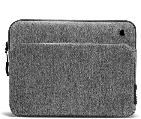 tomtoc Slim Tablet Tasche Hülle für 13 Zoll iPad Pro M4, iPad Air M3 2025 M2 2024, 12,9 Zoll iPad mit Magic/Smart Keyboard Folio, 12,4 Zoll Galaxy Tab S9+/S8+, Surface Pro 10/9, Sleeve mit Zubehörfach