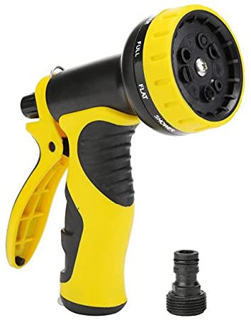 Watering Gun Garden Nozzle Hose Nozzle Adjustable Nozzle Water Gun Lawn Hose Multifunction Garden High Pressure Sprayer-United States,Style 2