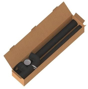 Set für Pelletöfen – Durchmesser 80 – 2 Stück je 1 m. / 1 Kurve 90/1 T/Stopfen/Verbindungsstück und Rosette