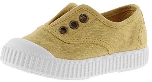 victoria Inglesas Unisex 1915 Lona Drec & Elástico Central & Refuerzo Puntera 106627 para Niños Trigo 29