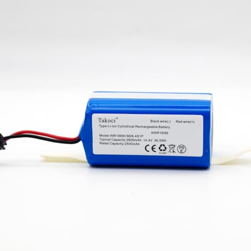 AUVTKALL Batterie de Rechange pour BG800 M26-4S1P INR18650 14,4V 3000mAh