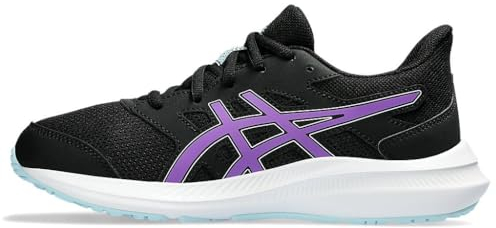 ASICS Jungen Jolt 4 Gs Sneaker, Black Cyber Grape, 38 EU