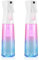 qiwuhai Water Spray Bottle, 2 Pcs 300ml Mist Spray Bottle, Continuous Fine Mist Spray Water Bottles, Refillable Empty Misting Mister Spray Bottle, for Curly Hair Plants Cleaning Barber Hairdressing