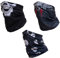 Hilltop 3x Motorrad Multifunktionstuch, Kopftuch, Halstuch, Bandana 3-er Set in ausgewählten Designs, Schlauchtuch für Damen und Herren, 3er Set:Skulls Selection