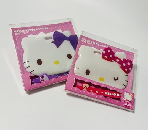 Hello Kitty Große Gepäckanhänger – 2 Stück – Wählen Sie 2 entzückende Hello Kitty Gesichter oder 2 einzigartige Illustrationen (Kitty's Face)