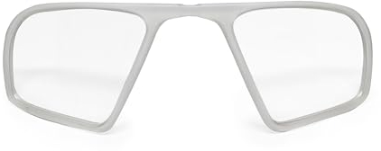 BERTONI Radfahren MTB Lauf Sportbrille für Männer Frauen in TR90 Antibeschlag Weitwinkelobjektiv mod. GEMINI (Optischer Adapter)