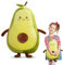 KIPIDA Avocado Plüsch Spielzeug, 35cm Kuscheltier Kissen, Fruchtkissen Sofakissen für Kinder Erwachsene Weihnachten Geburtstagsgeschenke