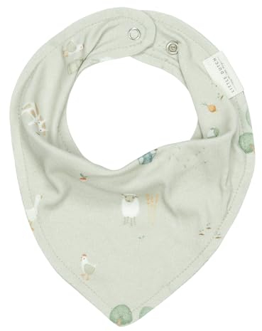 Little Dutch TE50114022 Bandana Lätzchen Halstuch - Little Farm grün