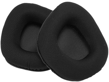 Ersatz-Ohrpolster für Corsair Void, für Kabelgebundene Kabellose Gaming-Headsets Corsair Void Pro, Headset-Ohrpolster mit Geräuschisolierendem Memory-Schaum, Zusätzliche Dicke