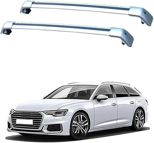 Dachträger für Audi A6 Avant (C8, 4A5) 2018-2023, Anti-Rost Auto Querbalken Aluminium Gepäckträger Autodach Ersetzbar Zubehör,A
