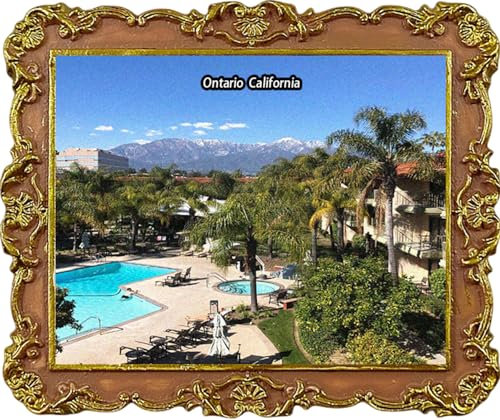 Ontario CA US Reise-Souvenir-Kühlschrankmagnet, Kühlschrankdekoration, Magnet