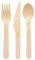 150pcs Wooden Cutlery Set – Disposable, Biodegradable & Eco-Friendly | Forks, Knives & Spoons for Parties, Picnics – Plastic-Free | XpressPak