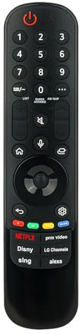 MR23GA AKB76043102 Replacement Magic Remote W Voice Pointer Compatible with LG TVs 2023 OLED evo C3 G3 B3 4K Smart TV, QNED 75 80 85 LED 4K UHD Smart webOS TV, UR90 UR80 LED 4K UHD Television