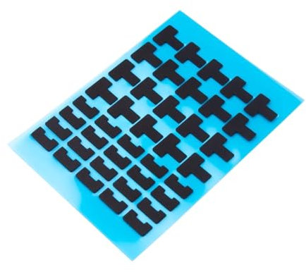 THINCAN 40 piezas de placas de acero estabilizadores locales satélite almohadilla de espuma almohadilla pegatinas para ratón y teclados