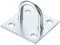 Fixman 566783 Chain Plate Electro Galvanised Staple 50 mm x 50 mm