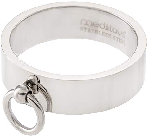 meditoys - 'Ring der O' in Edelstahl (high polished), Finger-Ring Damen Herren