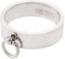 meditoys - 'Ring der O' in Edelstahl (high polished), Finger-Ring Damen Herren