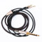 NEOMUSICIA Cable de Repuesto Compatible Con Auriculares Hifiman HE4XX, HE-400i - 3,5 mm y 6,35 mm a Doble Conector Macho de 3,5 mm - 3 m