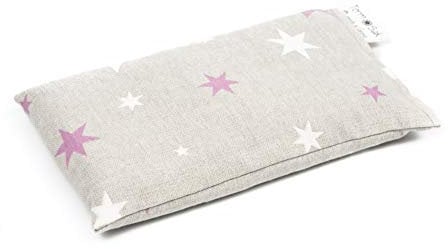 TERMOSAK Natural Thermal Pillow, with Green Soy and Lavender Seeds, 23x14, Microwave/Freezer Heat Pack, Heat/Cold Heat Pad, Very Resistant. (04 - Stars, 23x14)